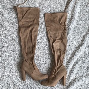 Over the knee boots